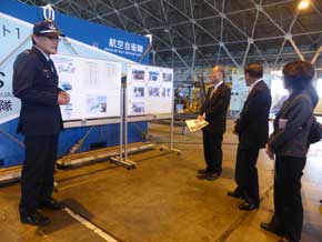 愛知県豊山町および航空自衛隊小牧基地の視察の様子の写真2