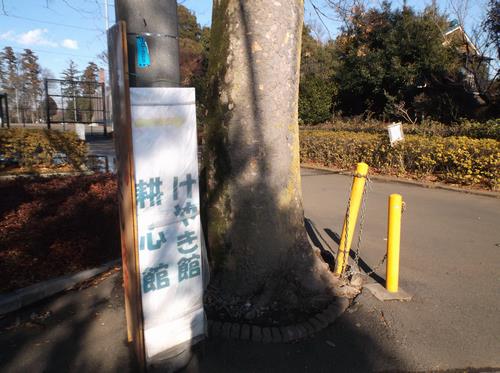 けやき館案内板