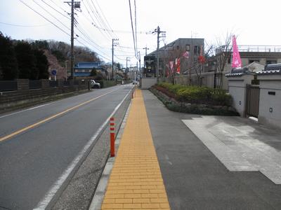 けやき館前道路