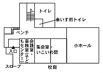 生涯学習センター内部案内図