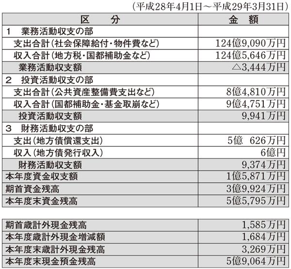 資産収支計算書