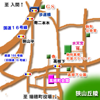 会館周辺図